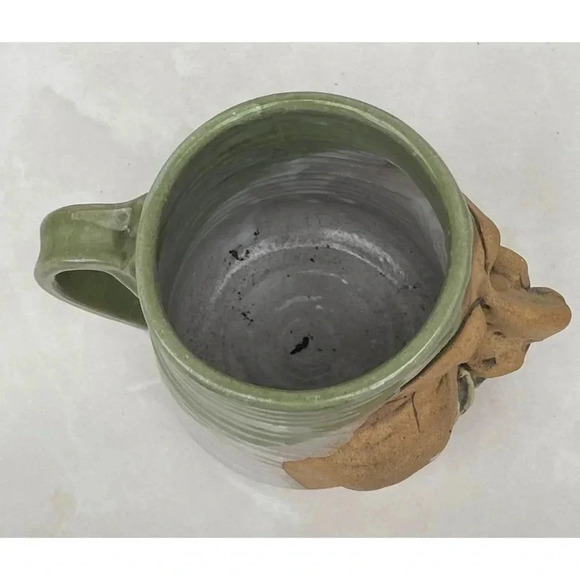 Homestead Hand Made Mug Funny Face Artistic Unique Crafted Drinkware 5.5"x3.75" - Picture 10 of 11